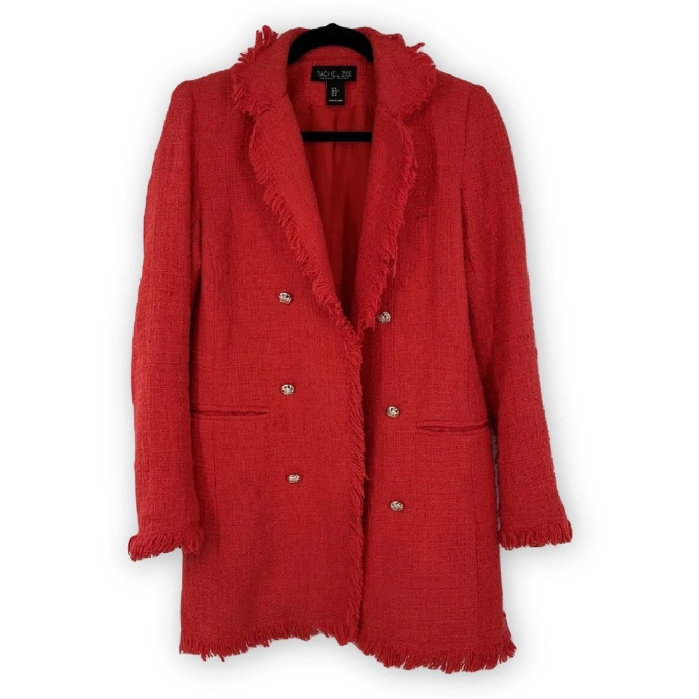 RACHEL ZOE Tweed Blazer